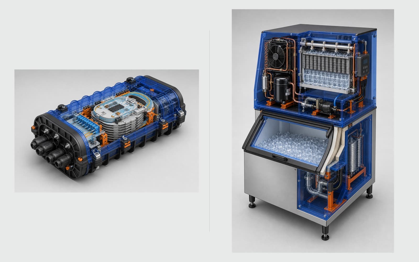 Technical & Industrial molded product examples supported by Offshore Molds